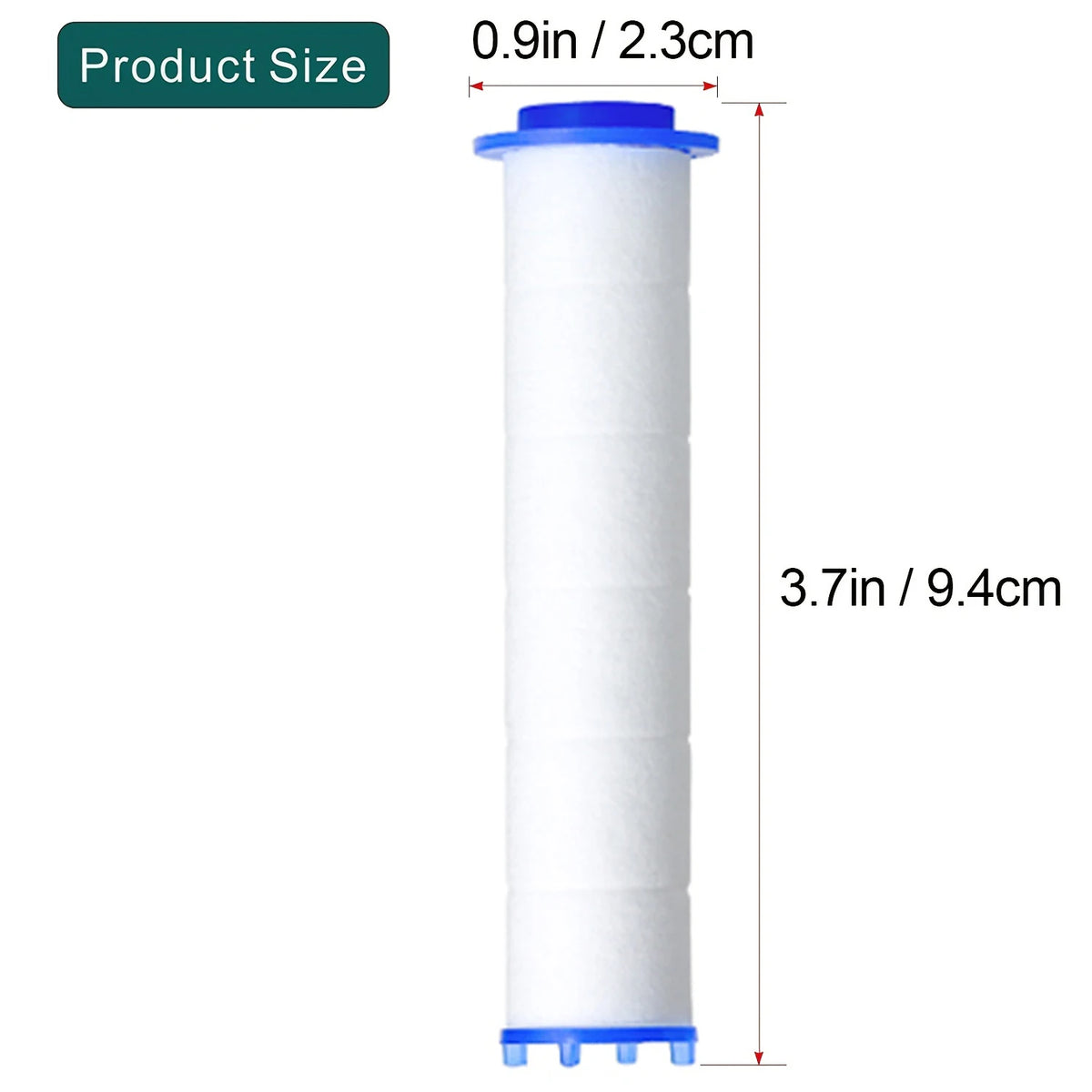5 pcs Shower Head Filter For Water Saving Shower Head Filter Out Impurities Three-layer Filtration PP Cotton Filter for Shower