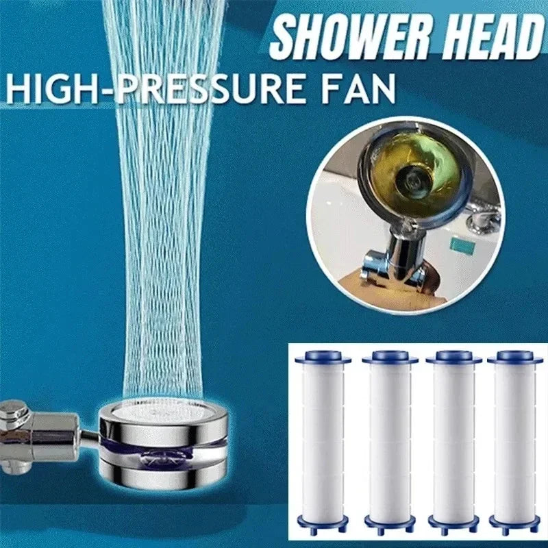 5 pcs Shower Head Filter For Water Saving Shower Head Filter Out Impurities Three-layer Filtration PP Cotton Filter for Shower